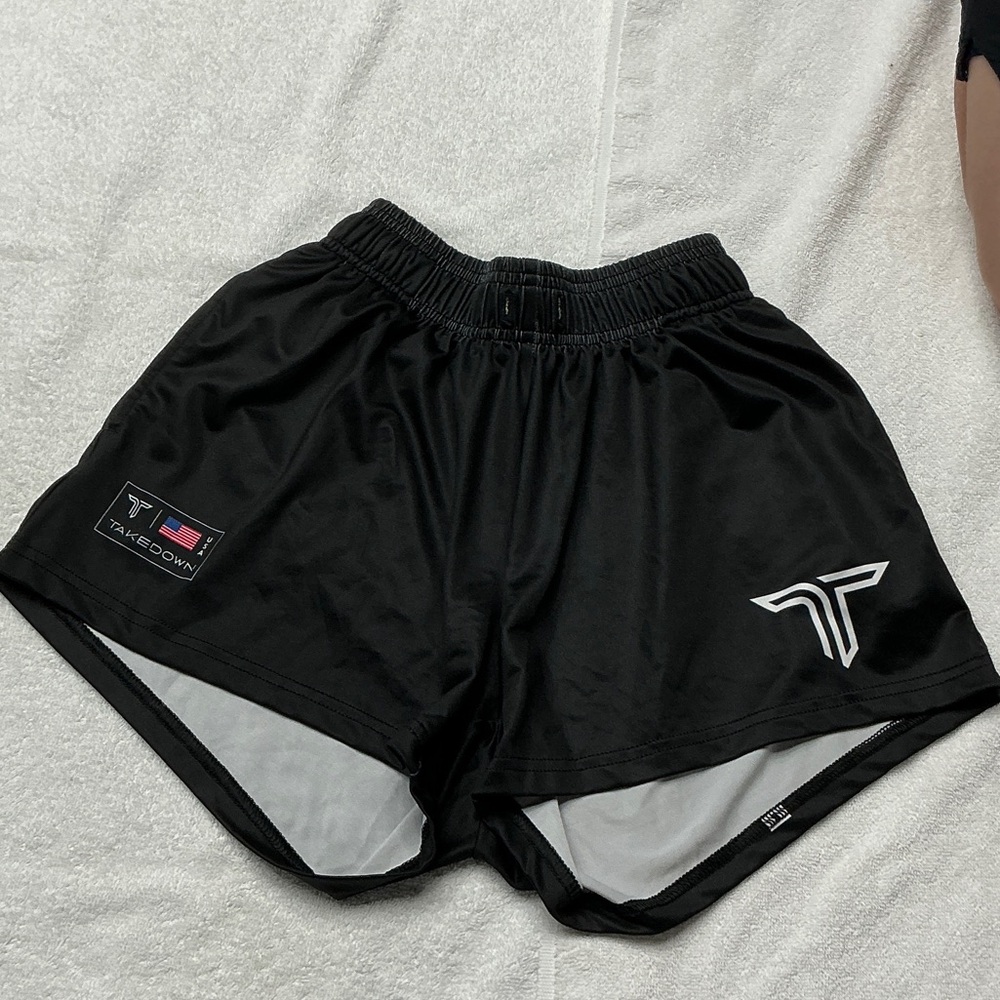 Women's Black Athletic Shorts